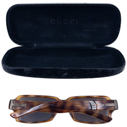 Vintage 1997 Gucci Tortoise Shell Sunglasses