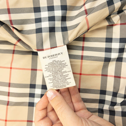 Vintage 2000s Burberry Nova Check Lined Jacket Size XL | XL, Cream