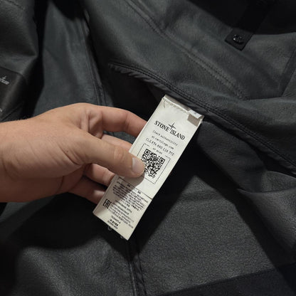 Stone Island Black Ghost Wool SW 3L Jacket | Small, Black