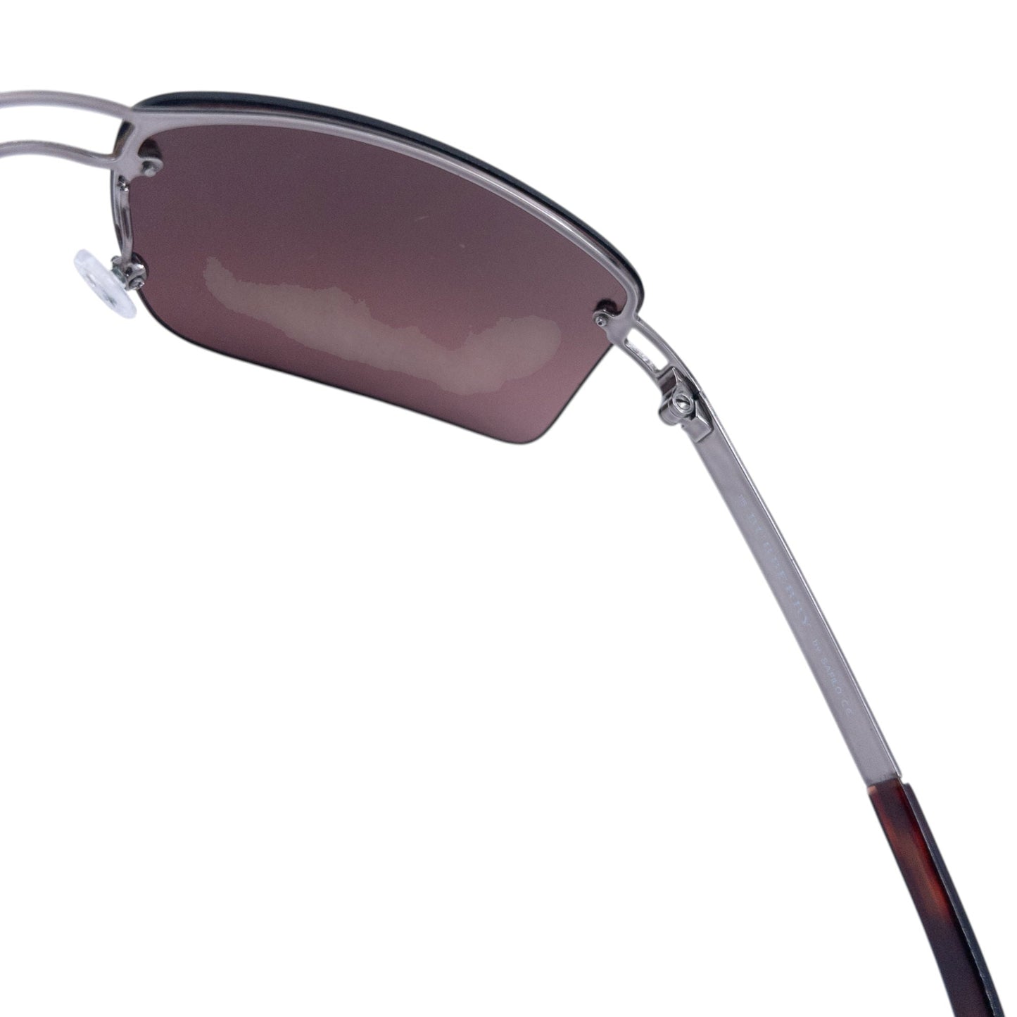 Vintage 2000s Burberry Rimless Sunglasses | O/S, Brown