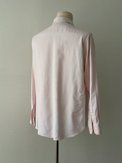 Burberry London 2000s Cotton Logo Shirt - M