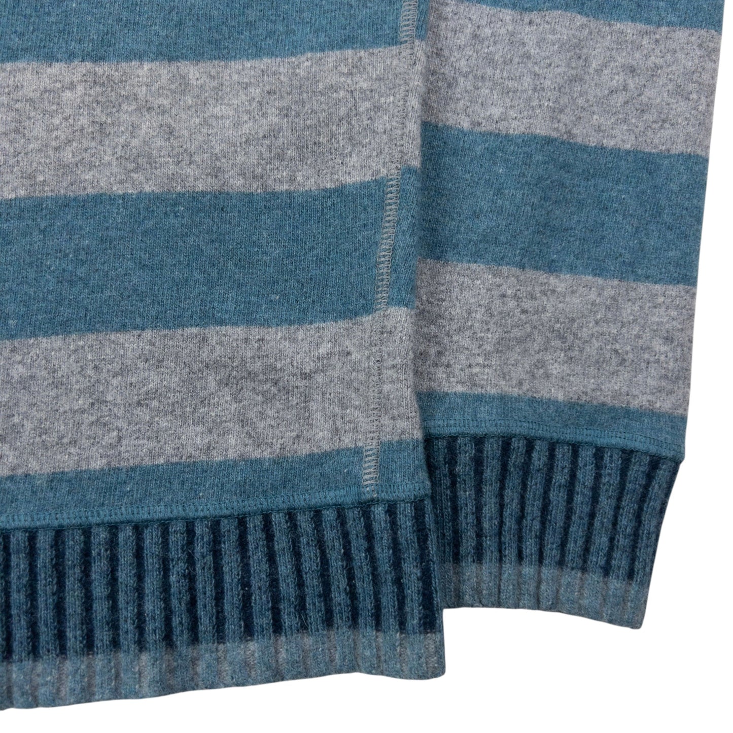 Vintage 2000s Hugo Boss Reversible Striped Wool Jumper Size L