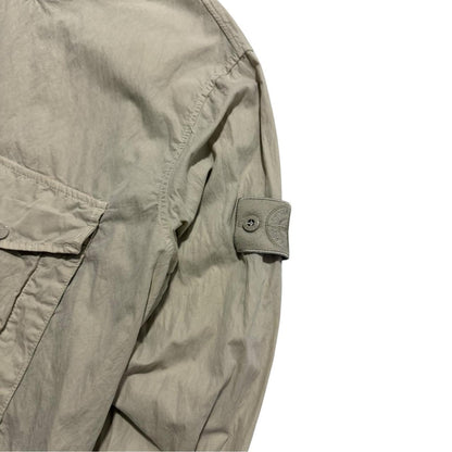 Stone Island Ghost Smock Jacket | Large, Beige