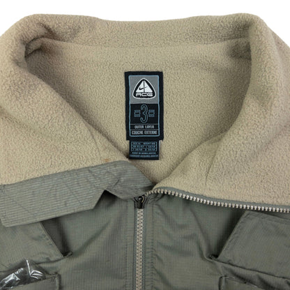 Vintage Nike ACG Fleece Lined Cargo Gilet Size XL
