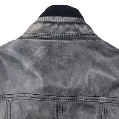 Vintage Dolce & Gabbana Lamb Leather Biker Jacket Size M
