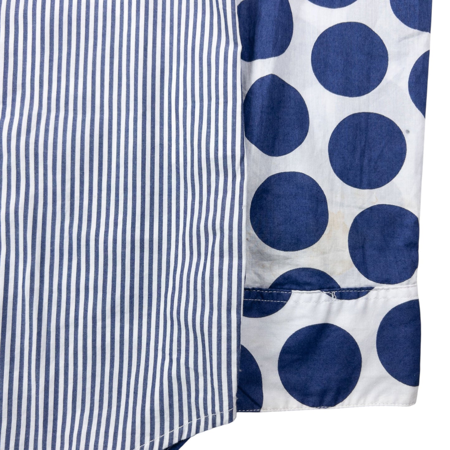 Vintage Comme Des Garçons HOMME Long Sleeve Button Up Shirt Size S | Small, Blue