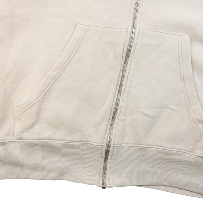 Vintage 2000s Dolce & Gabbana Zip Up Sweatshirt Size M | Medium, Cream