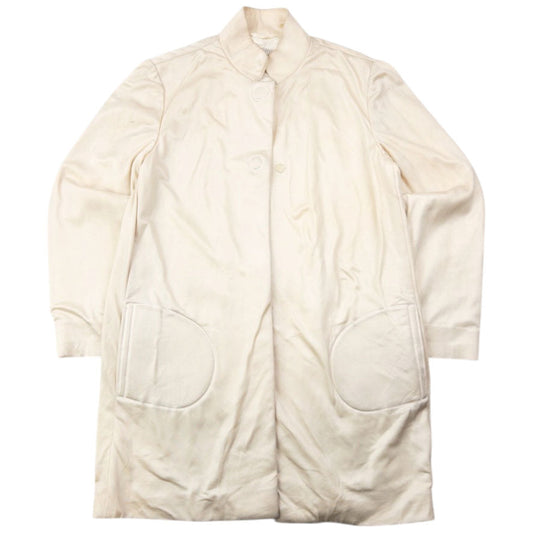 Vintage 2000 Miu Miu Longline Jacket Womens Size M | Medium, Cream