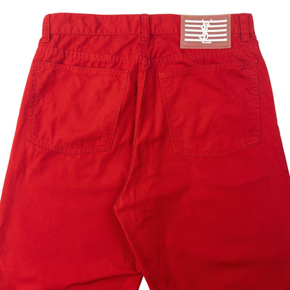 Vintage YSL Yves Saint Laurent Chino Trousers Size W31