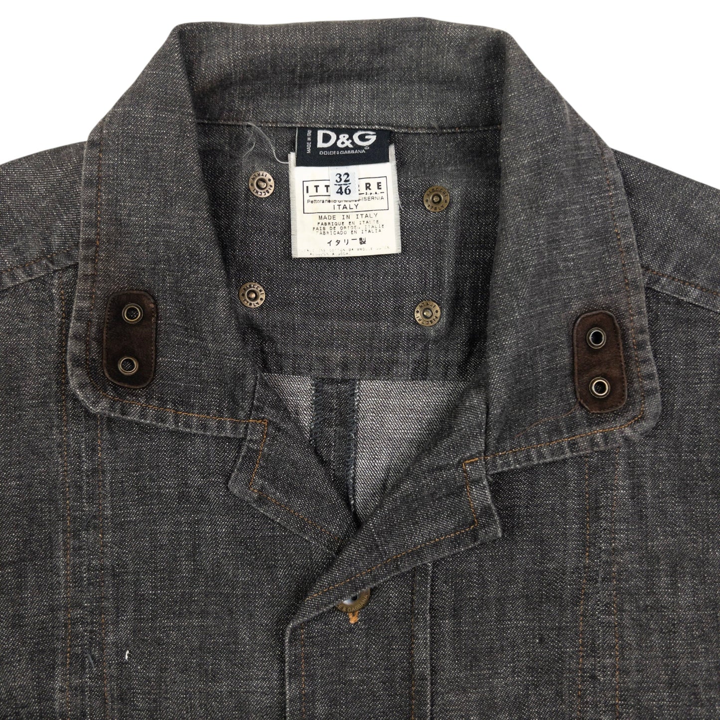 Vintage Dolce & Gabbana Lightweight Denim Jacket Size M