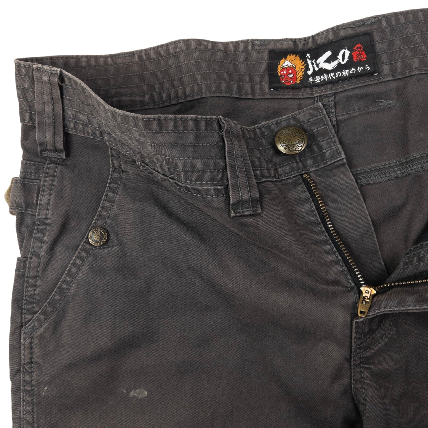 Vintage Jizo Bosatsu Embroidered Troll Trousers Size W34