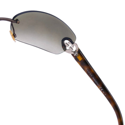 Vintage Gucci Heart Tortoise Shell Sunglasses