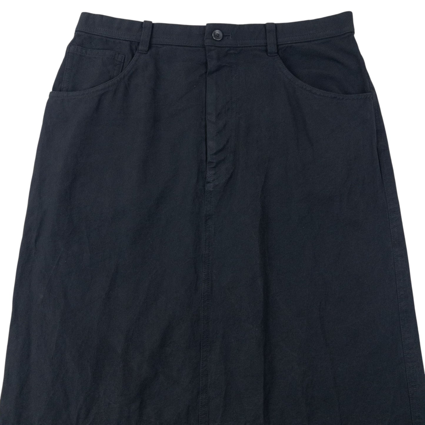 Vintage 90s Issey Miyake Midi Skirt Womens Size W30 | W30, Black