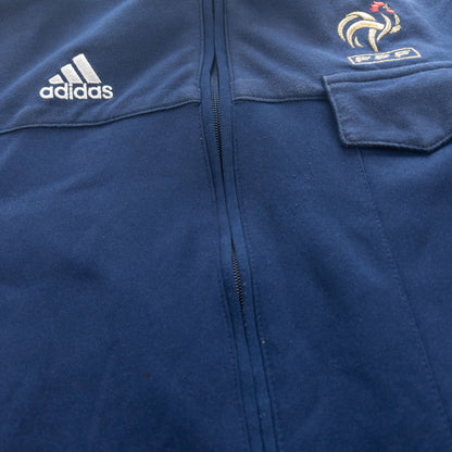 Vintage Adidas France Football Zip Up Jacket Size S