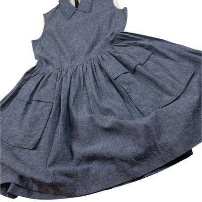 Vintage Miu Miu Collared Dress Womens Size M