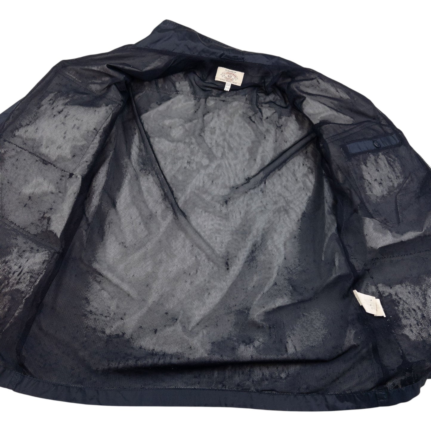 Vintage Armani Jeans Zip Up Cargo Jacket Size