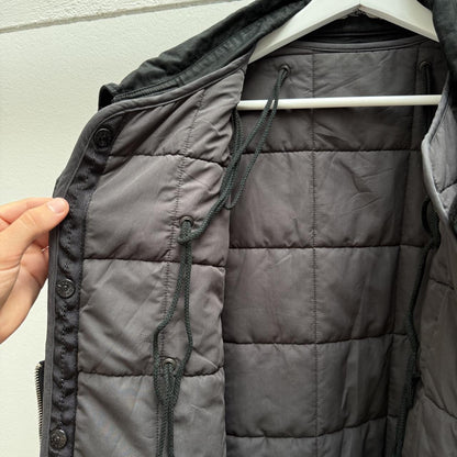 Early 00’s Stone Island Dutch Rope Raso Parka Jacket in Black (L) | Large, Black