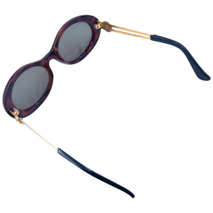 Vintage 1996 Versace Tortoise Shell Medusa Sunglasses | O/S, Brown