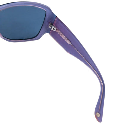 Vintage 2000s Chanel Diamanté Sunglasses | O/S, Purple, Black