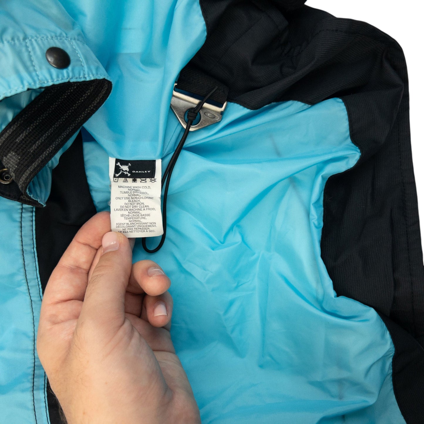 Vintage 2000s Oakley Zip Up Snowboarding Jacket Size M | Medium, Black
