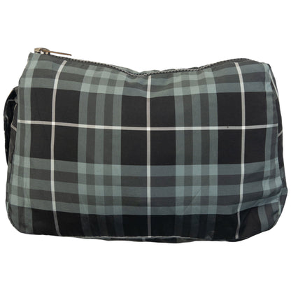 Vintage 2000s Burberry Nova Check Reversible Packable Jacket Size L | Large, Black