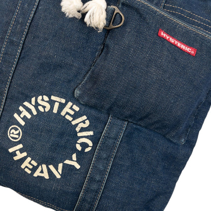 Vintage 90s Hysteric Glamour Denim Bucket Backpack | O/S, Blue