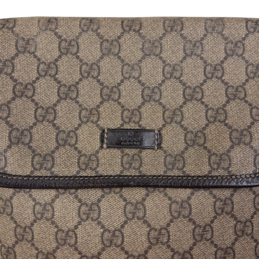 Vintage Gucci Monogram Crossbody Bag