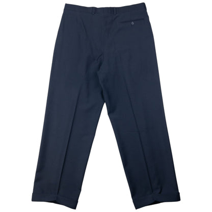 Vintage 80s YSL Yves Saint Laurent Jacket & Trousers Suit Set Size L