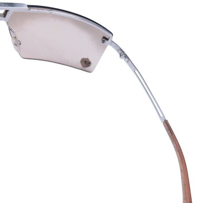 Vintage 2000s Dior By John Galliano Stunt Rimless Sunglasses | O/S, Beige
