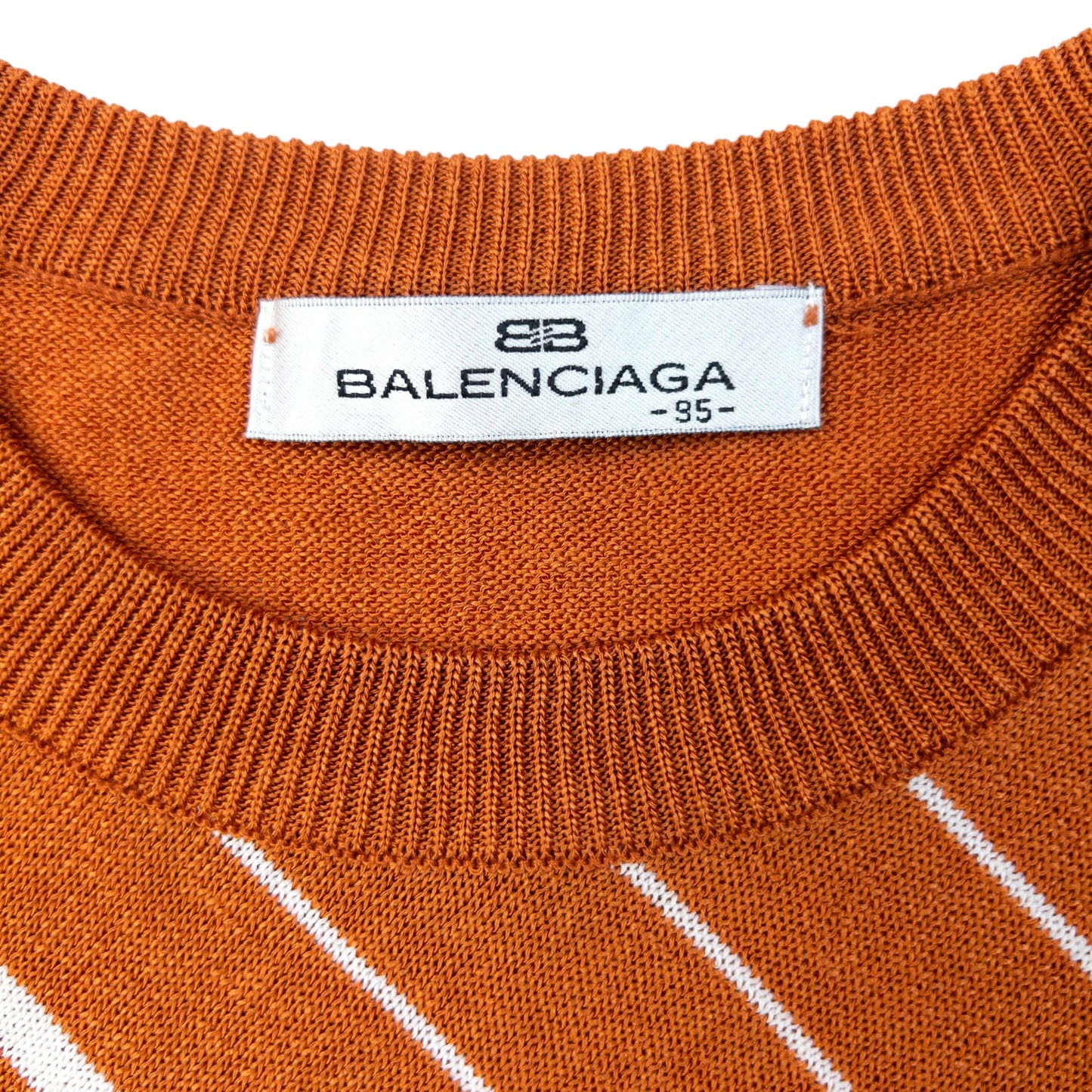 Vintage 90s Balenciaga Striped Sweater Vest Womens Size M | Medium, Multicoloured