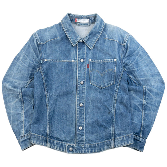 Vintage 2000s Levi's Engineered Garments Denim Jacket Womens Size S | Small, Blue