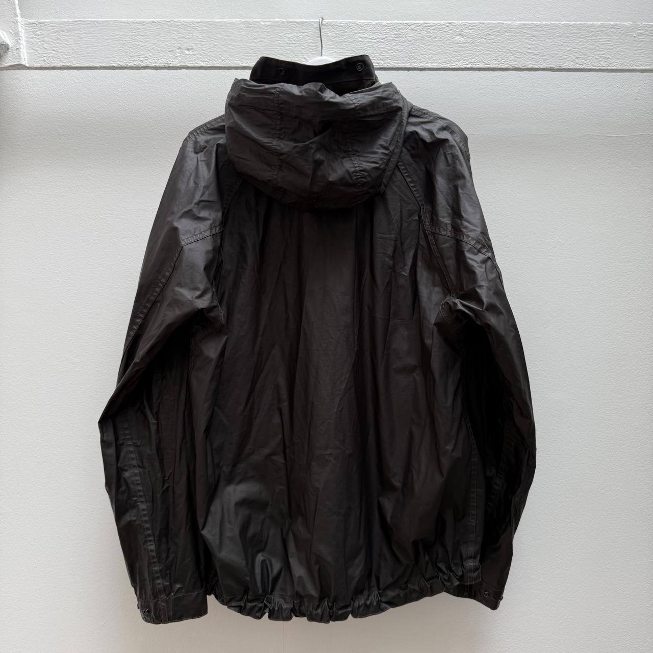 Stone Island Mussola Gommata Jacket (XL) | Extra Large, Black