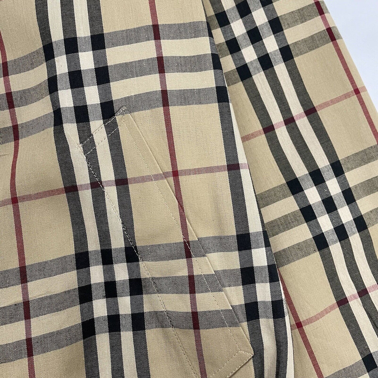 Vintage Burberry Nova Check Reversible Jacket, Size Medium | Burberry, Beige