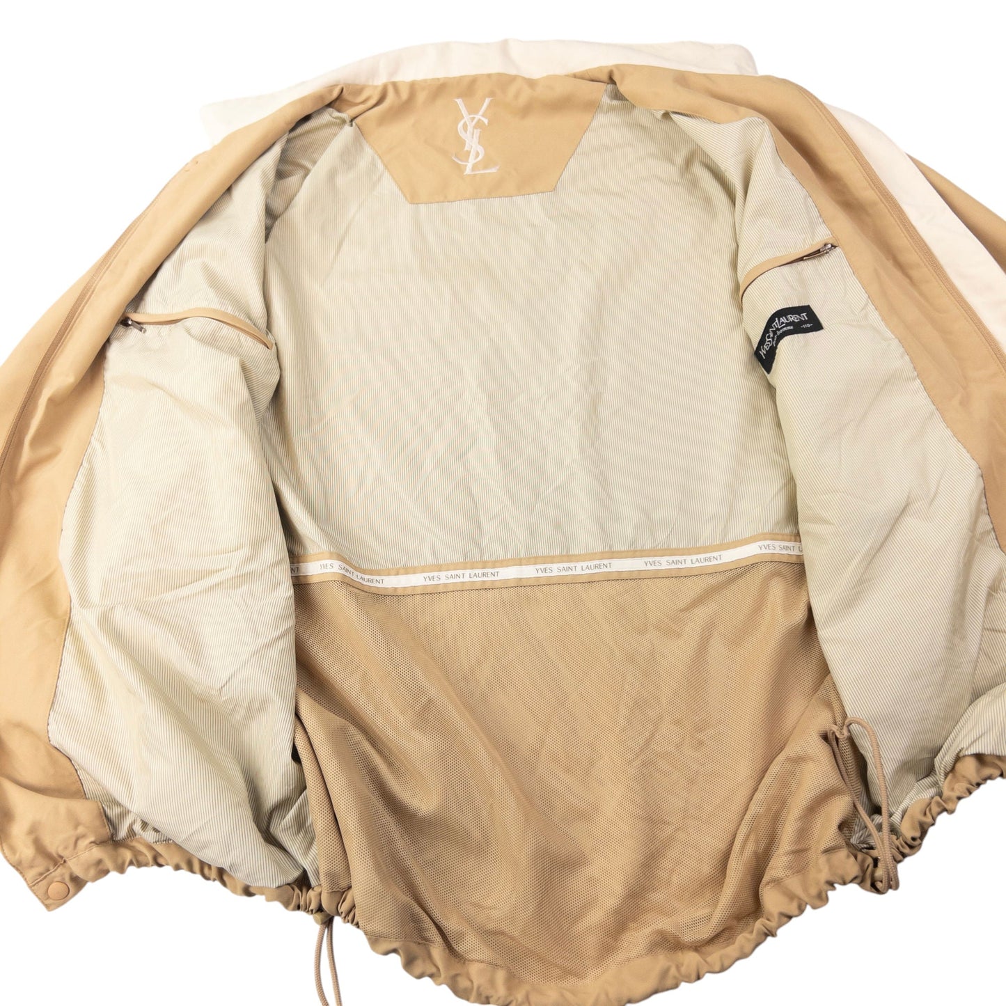 Vintage YSL Yves Saint Laurent Harrington Jacket Size XL