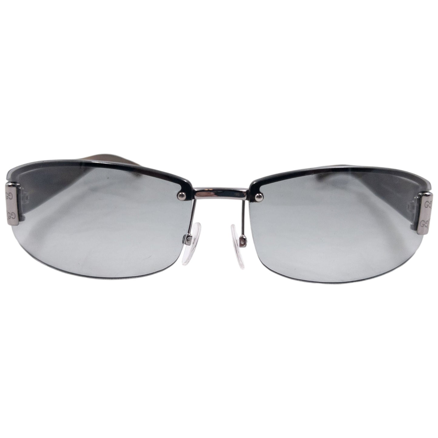 Vintage 2000s Gucci By Tom Ford Rimless Sunglasses | O/S, Grey