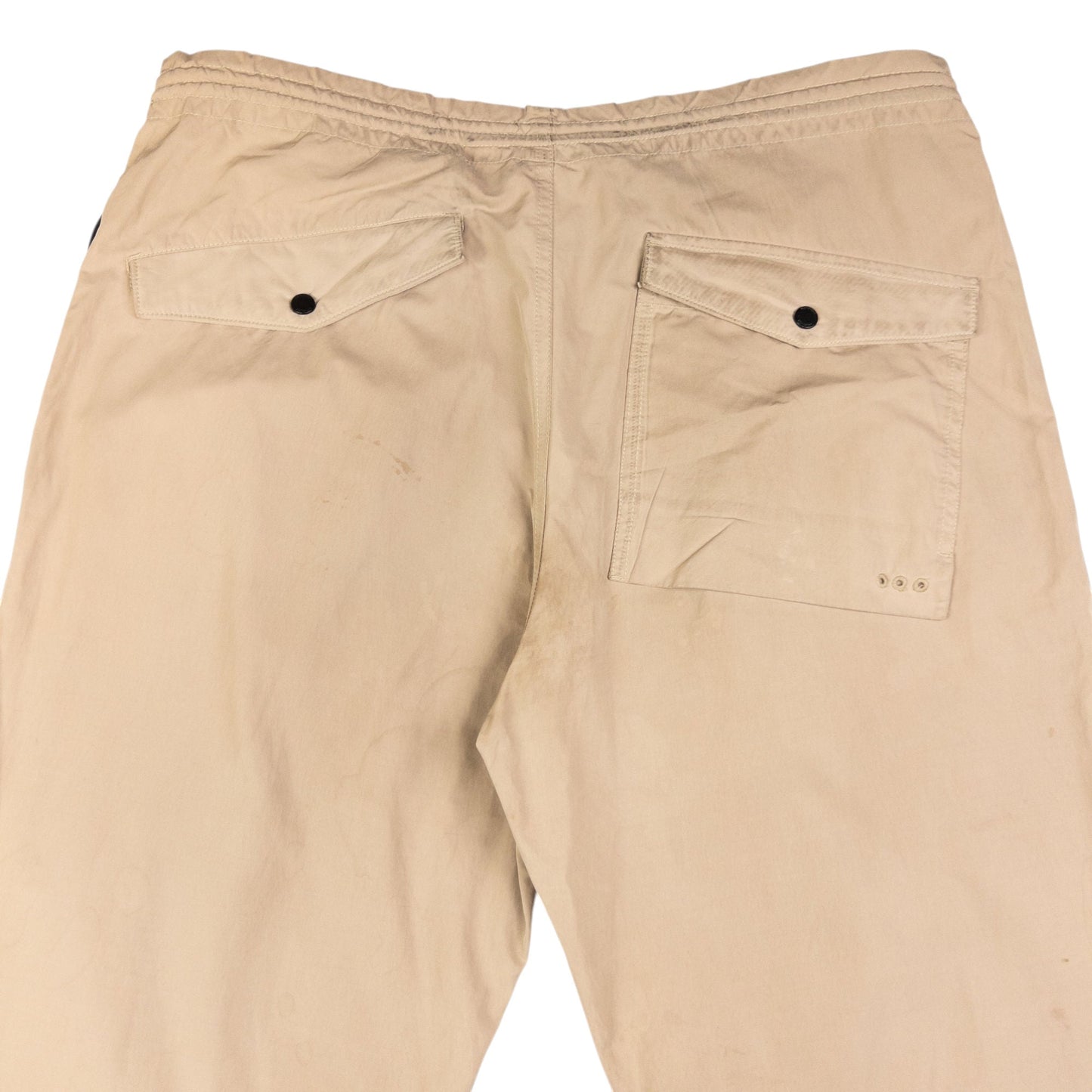 Vintage Maharishi Embroidered Dragon Roll Up Trousers Size M