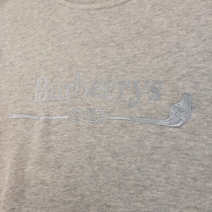 Vintage Burberry Golf Embroidered Sweatshirt Size XS