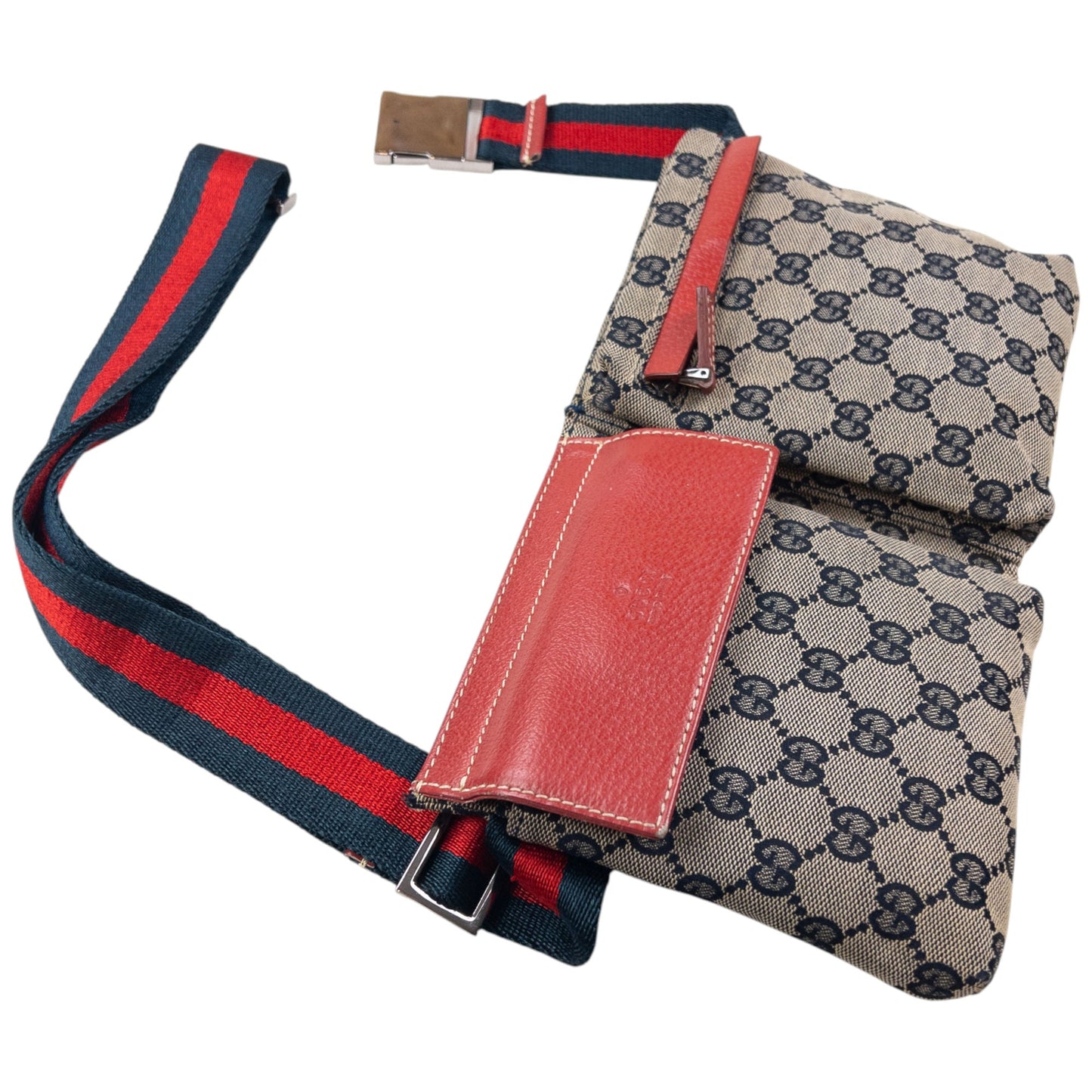 Vintage 2000s Gucci Monogram Crossbody Bag