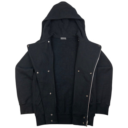 Vintage Final Home Asymmetric Zip Up Hoodie Size S