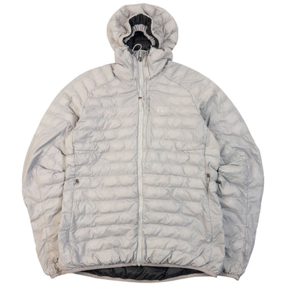 Vintage 2000s Haglofs Padded Zip Up Jacket Womens Size M | Medium, Grey