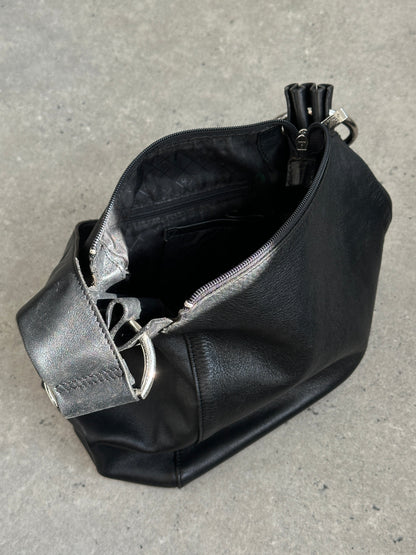 Vintage 1990s Leather Shoulder Bag