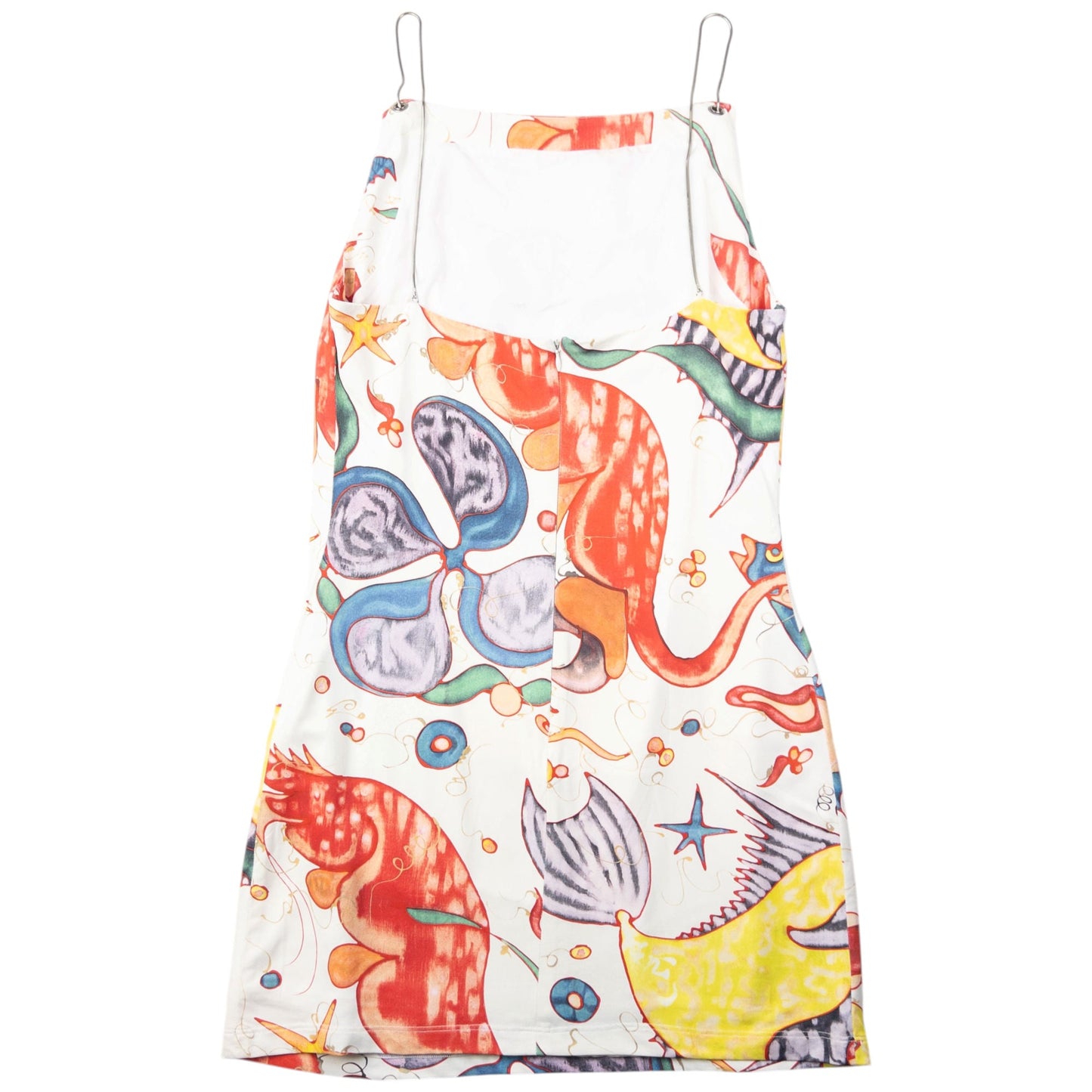 Vintage 2000s Versace Jeans Couture Sea-Life Print Mini Dress Womens Size | Small, Multi