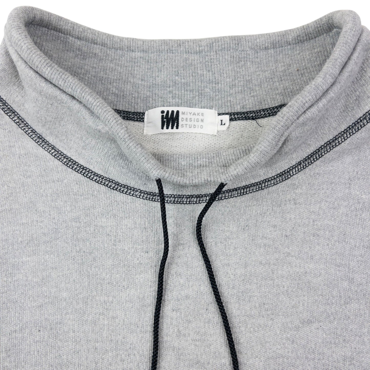 Vintage 90s Issey Miyake Sweatshirt Size L | Large, Black