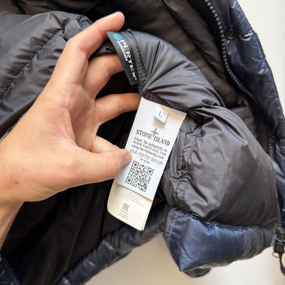 Stone Island Pertex Quantum Y Down Jacket | Large, Navy