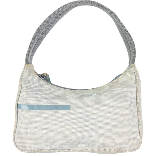Vintage 1999 Prada Sport Mini Baguette Shoulder Bag