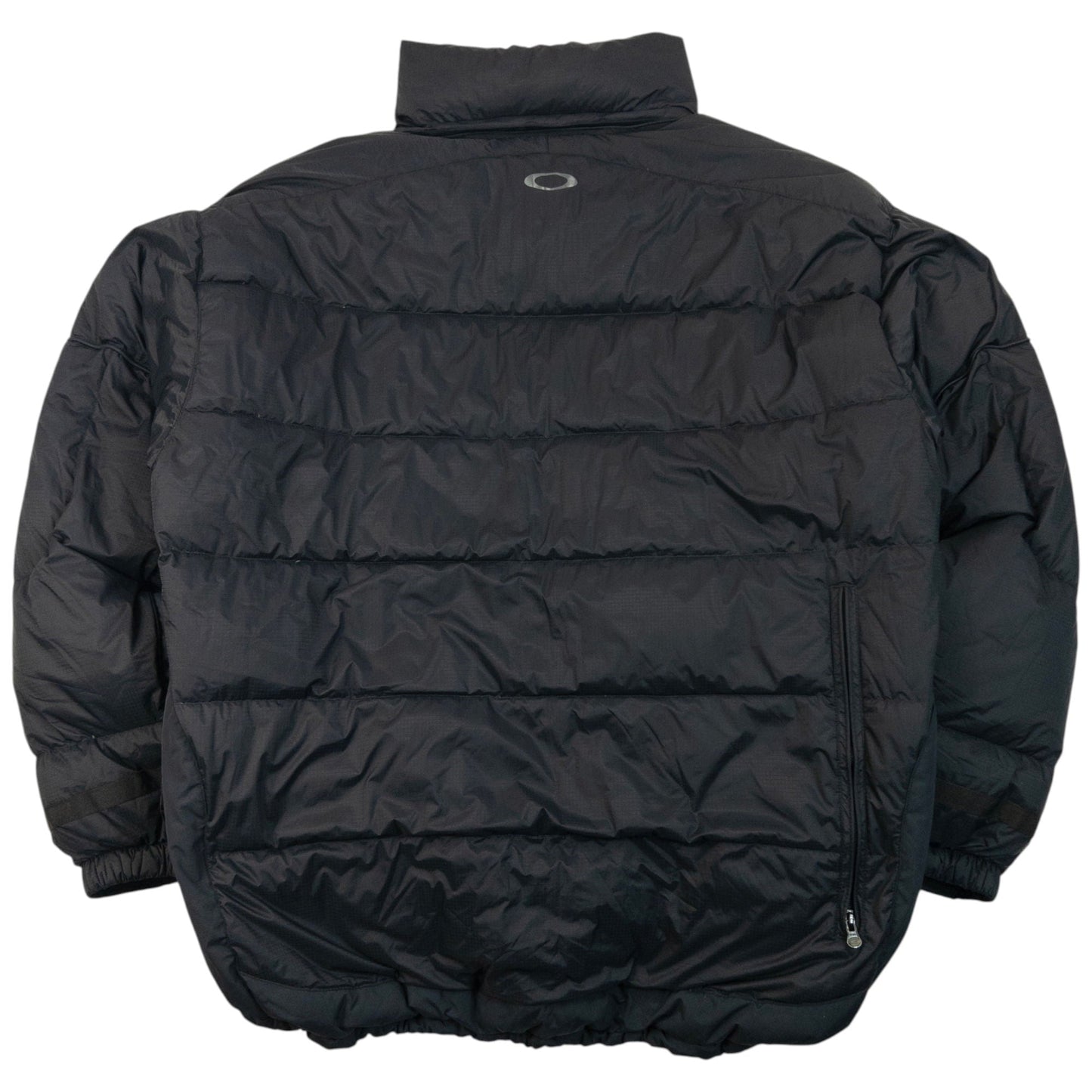 Vintage 90s Oakley Zip Up Puffer Snowboarding Jacket Size XXL | XXL, Navy