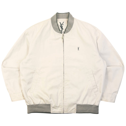 Vintage 90s YSL Yves Saint Laurent Bomber Jacket Size S | Small, Multicoloured