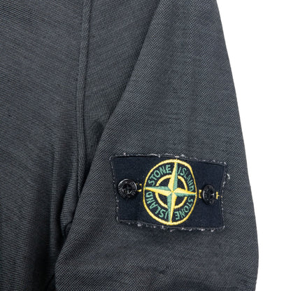 Vintage 2006 Stone Island Q Button Hoodie Size M
