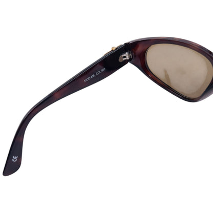 Vintage 90s Gianni Versace Tortoise Shell Sunglasses | O/S, Multicoloured