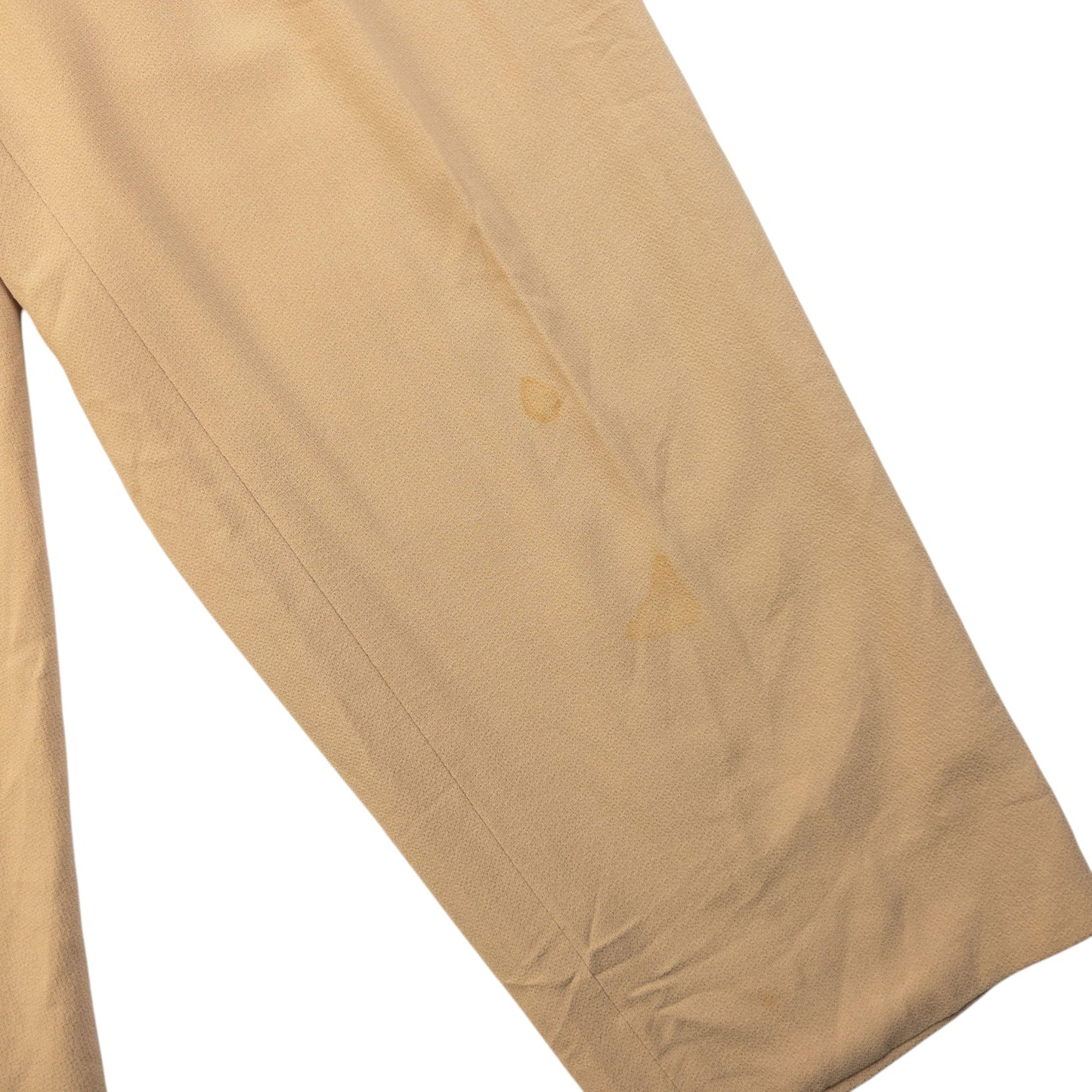 Vintage 90s Issey Miyake Pleated Trousers Size W24 | W24, Beige